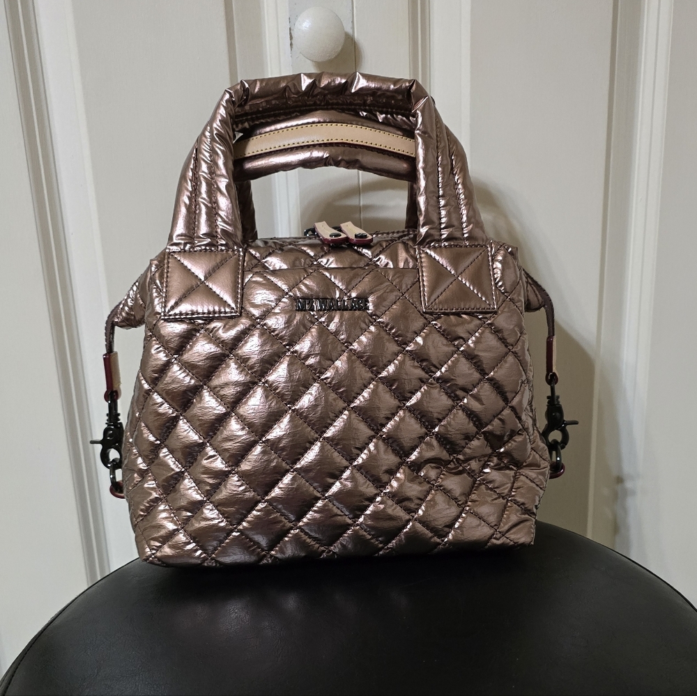 MZ Wallace Small Sutton Deluxe/Color: Copper Metallic